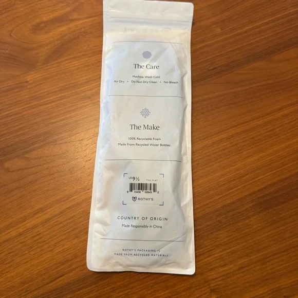 Rothy’s Inserts Women’s 9.5 NWT Replacement Inserts for The Flat - Picture 4 of 5